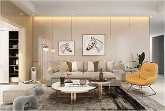 东营客厅空间案例
