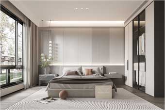 东营卧室空间案例